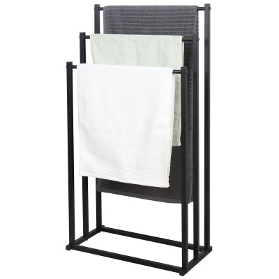 Półka metal Oskar 44 x 21 cm czarny