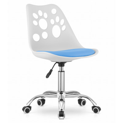 Krzesło biurkowe Oskar Obrotowe biały