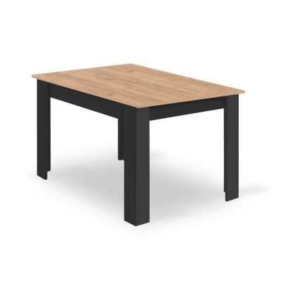 Stół NP 120x80 Craft + Czarny