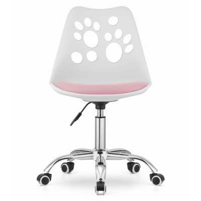 Fotel obrotowy Oskar biały